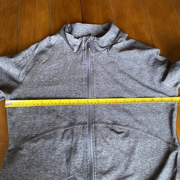 Dark Grey Variegated FILA Fitted Sports Jacket Size Large - Picture 7 of 11